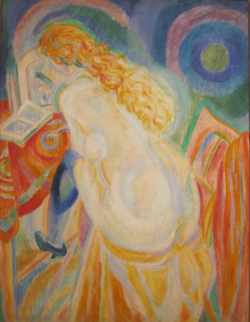 Female Nude Reading