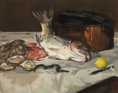 Fish (Still Life) by Edouard Manet
