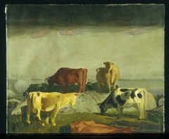 Five Cows by George Bellows