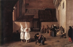 flagellants by Pieter van Laer