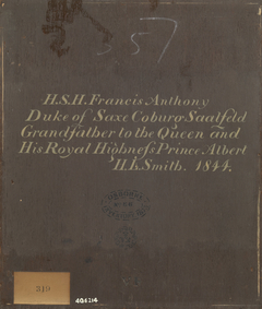 Francis Anthony, Duke of Saxe-Coburg-Saalfeld (1750-1806) by Herbert Smith