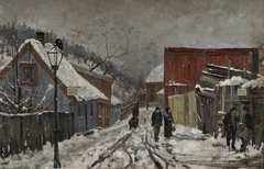 From Saxegårdsgate by Edvard Munch