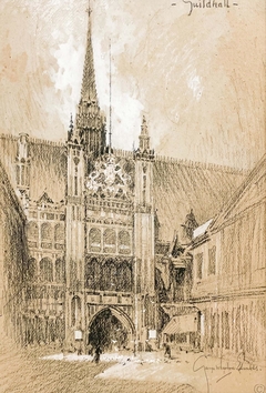 Guildhall by George Wharton Edwards