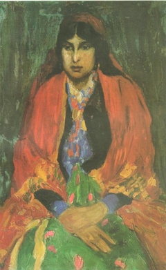 Gypsy Woman. A Study by Boris Anisfeld