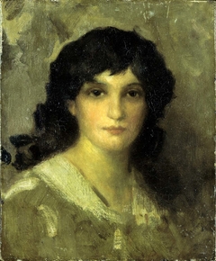 Head of a Young Woman by James McNeill Whistler