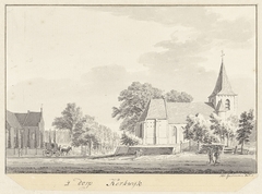 Het dorp Kerkwijk by Hendrik Spilman