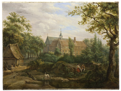 Het klooster Ter Apel by Arnold Hendrik Koning