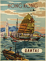 Hong Kong, Qantas by Anonymous