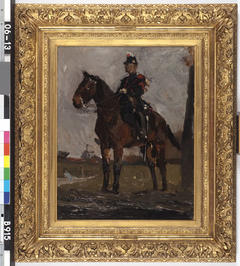 Hussar on Horseback by George Hendrik Breitner