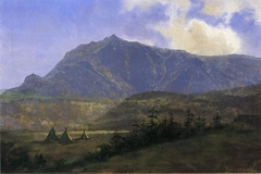 Indian Camp in the Mountains