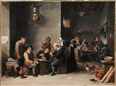 Interior of a Tavern: Card Game