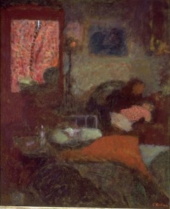 Interior with Mother and Child by Édouard Vuillard