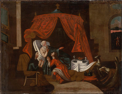 Isaac Blessing Jacob by Anonymous