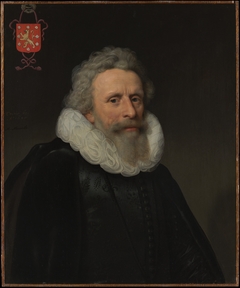 Jacob van Dalen (1570–1644), Called Vallensis by Michiel Jansz van Mierevelt
