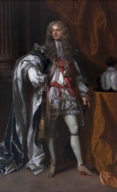 James Butler, 1st Duke of Ormonde KG (1610 – 1688), in Garter Robes by Peter Lely