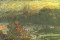 Jardin des Tuileries by Claude Monet