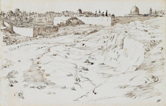 Jerusalem, South-East Corner, Taken from the Road to Bethany by James Tissot