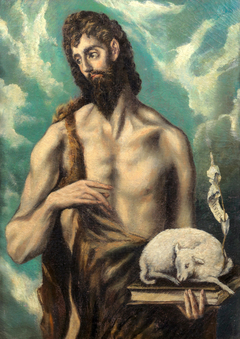 John the Baptist by El Greco