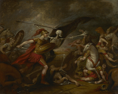 Joshua at the Battle of Ai - Attended by Death by John Trumbull