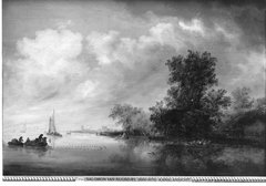 Kanallandschaft by Salomon van Ruysdael