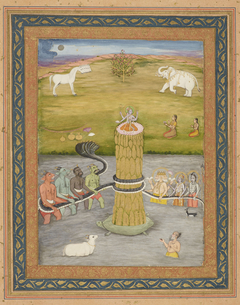 Kurma, the second incarnation of Vishnu. by Anonymous