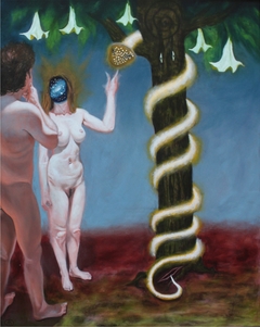 L'Adamo ed Eva sincretico by Alessandro Bulgarini