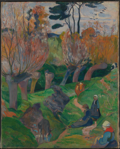 Landscape, Bretagne by Paul Gauguin