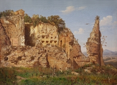 Landscape from Rome, Villa dei Quintili near Via Appia by Harald Jerichau