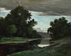 Landscape by Gustave Courbet