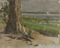 Landscape Sketch by Thomas Eakins