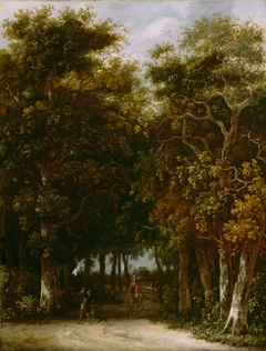 Landscape with Hunter by Roelof Jansz van Vries