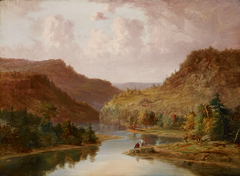 Landscape with Stream by Jacob Cox