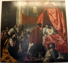 Last Communion of Saint Bonaventure by Francisco de Zurbarán