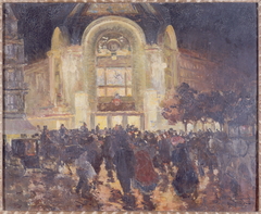 Le cinéma Gaumont-Palace, place de Clichy, vers 1913