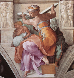 Libyan Sibyl by Michelangelo