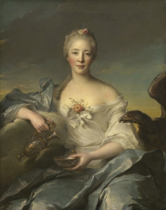 Madame Le Fèvre de Caumartin as Hebe by Jean-Marc Nattier