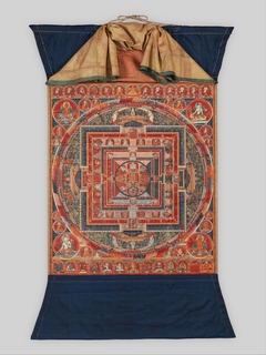Mandala of the Forms of Manjushri, the Bodhisattva of Transcendent Wisdom by anonymous painter