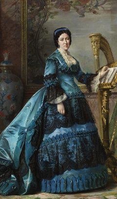 María de los Dolores Collado y Echagüe, duchess of Bailén by Vicente Palmaroli