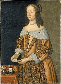 Maria Eufrosyne, 1625-1687, prinsessa av Pfalz-Zweibrücken, g. De la Gardie by Hendrik Munnichhoven
