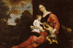 Mary and Child with John the Baptist by Gerard Seghers