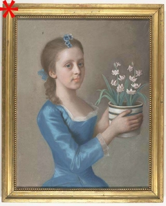 Meisje met een bloempot met hyacinten (mogelijk een portret van Lady Caroline Russell, de latere hertogin van Marlborough)