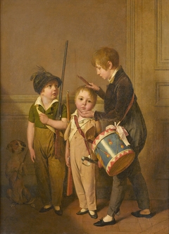 Mes petits soldats by Louis-Léopold Boilly