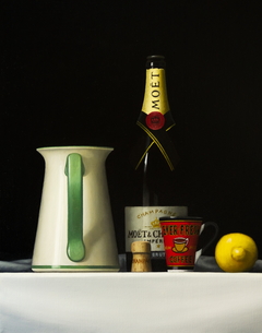 Moët Champagne Bottle by Erling Steen