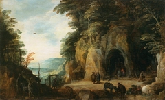 Monk's Hermitage in a Cave
