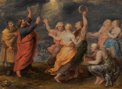 Moses, Aaron and Miriam and other women celebrate the crossing of the Red Sea (Exodus 15: 1-21)