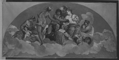Mythologisch-allegorische Darstellung in der Villa Barbaro (nach Veronese)