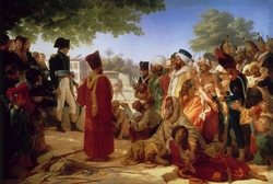 Napoleon Bonaparte Pardoning the Rebels at Cairo, 23rd October 1798