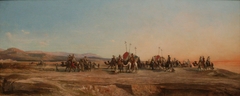 Nezla d'Ouargla : à la recherche d'un campement by Jean-Joseph Bellel