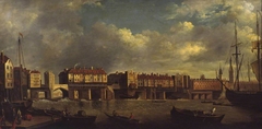 Old London Bridge (after Samuel Scott, N00313) by Daniel Turner