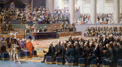 Opening session of the General Assembly, 5 May 1789 by Auguste Couder
